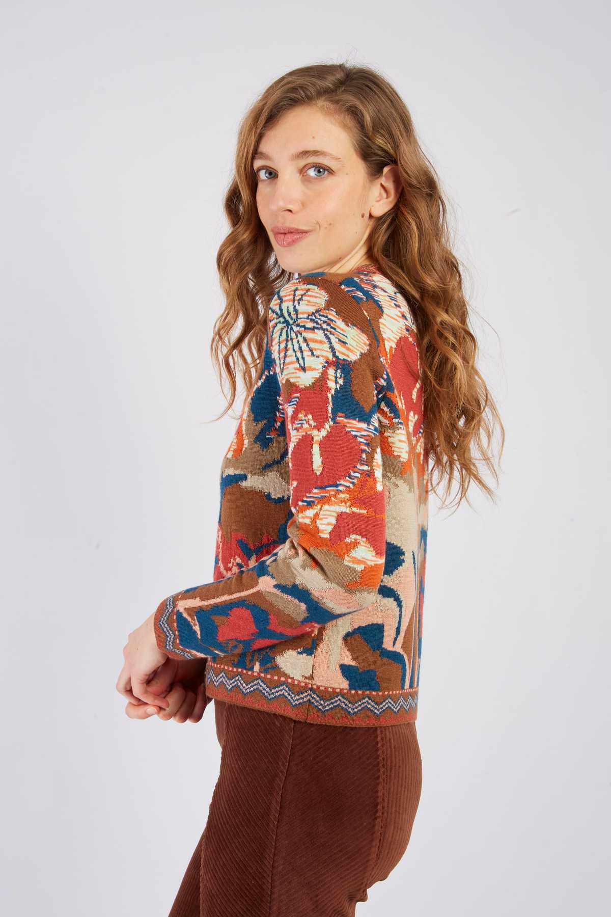 Bandol Cardigan, Brown
