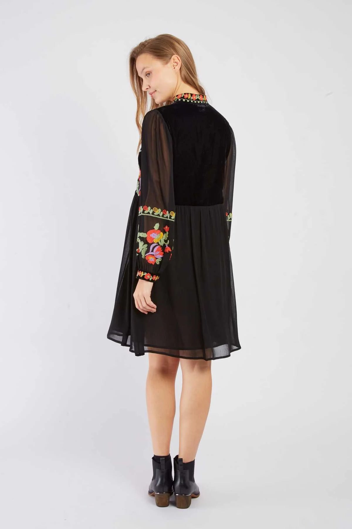Eliette Dress Black