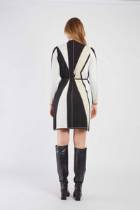 Camille Dress, Black Combo