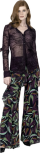 Burnout Velvet Shirt