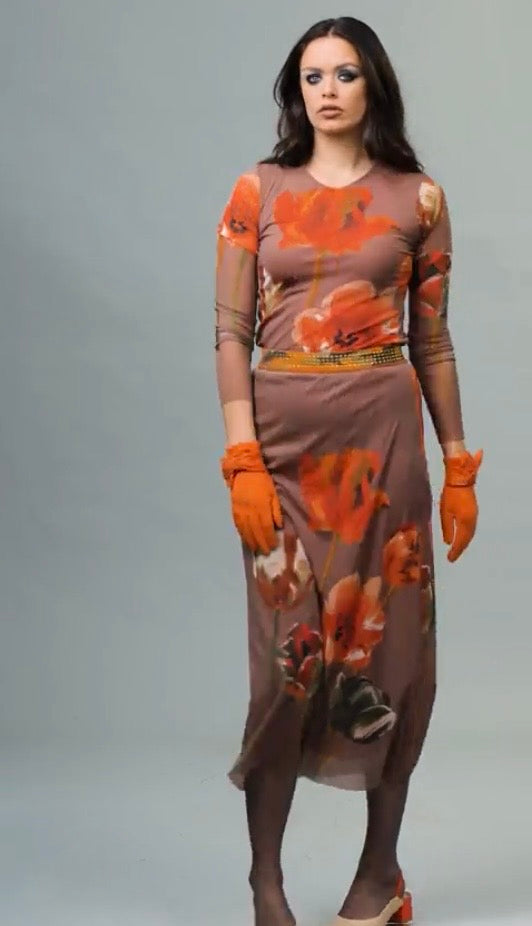 Mesh Top, Earth Color