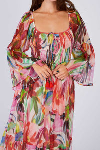 Pulcherie Dress, Rouge