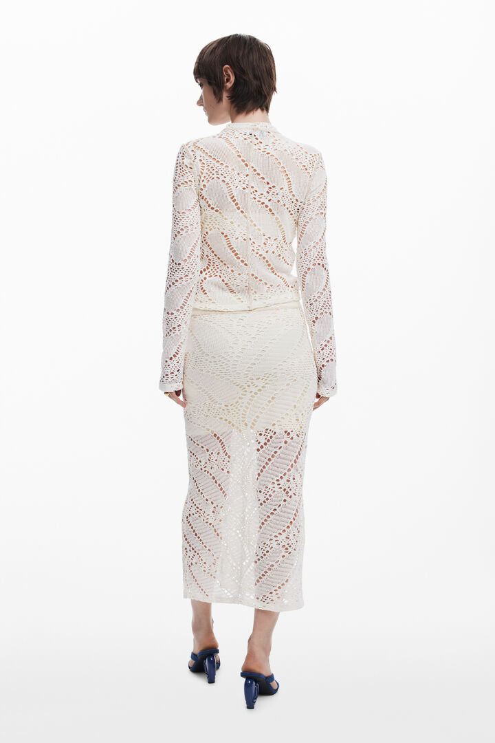 Woolf Skirt, Ecru
