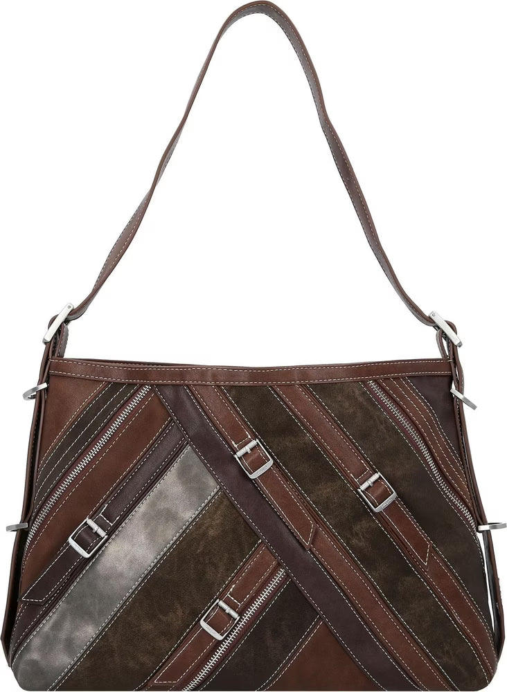 Fibonacci Buxton Bag, Brown