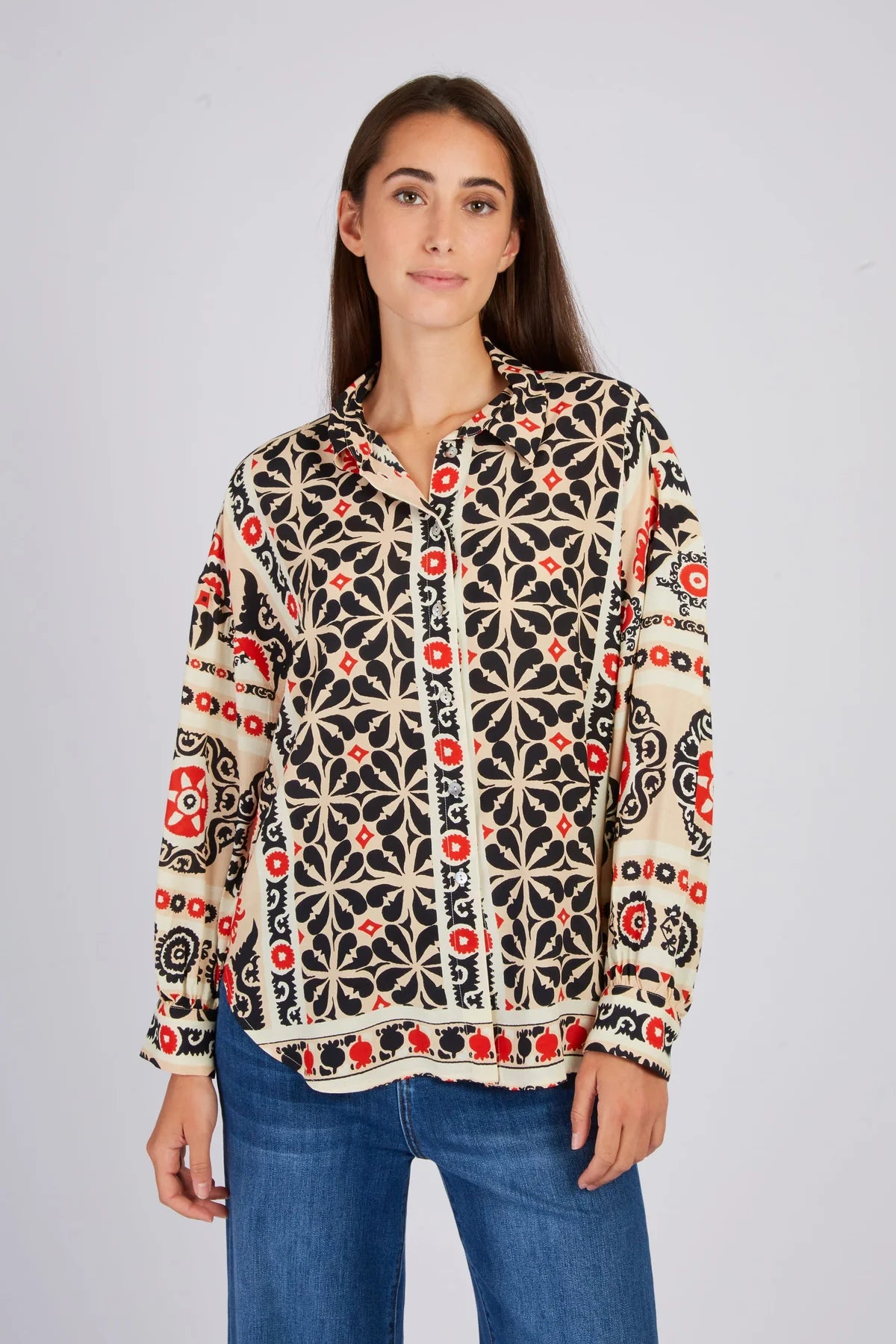 Lancelot Shirt, Beige