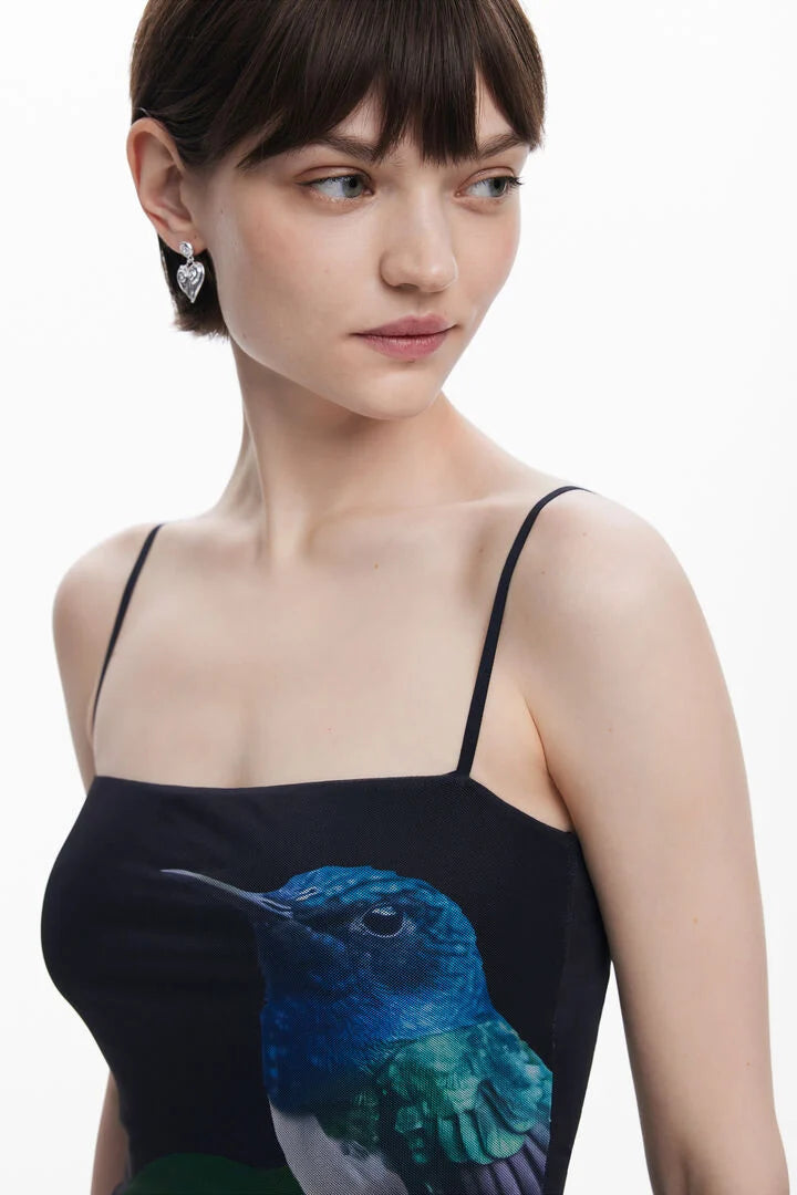 Colibri Slim Straps Dress