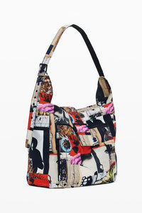 Auria Collage Canvas Bag