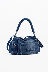 Astana Half Logo Denim Bag