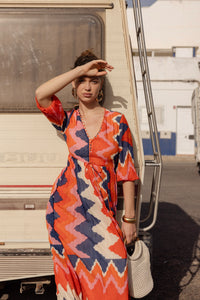 Promenade Dress, Rouge