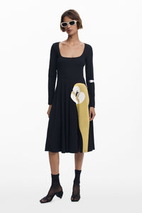 Lirio Abstract Lily  Dress
