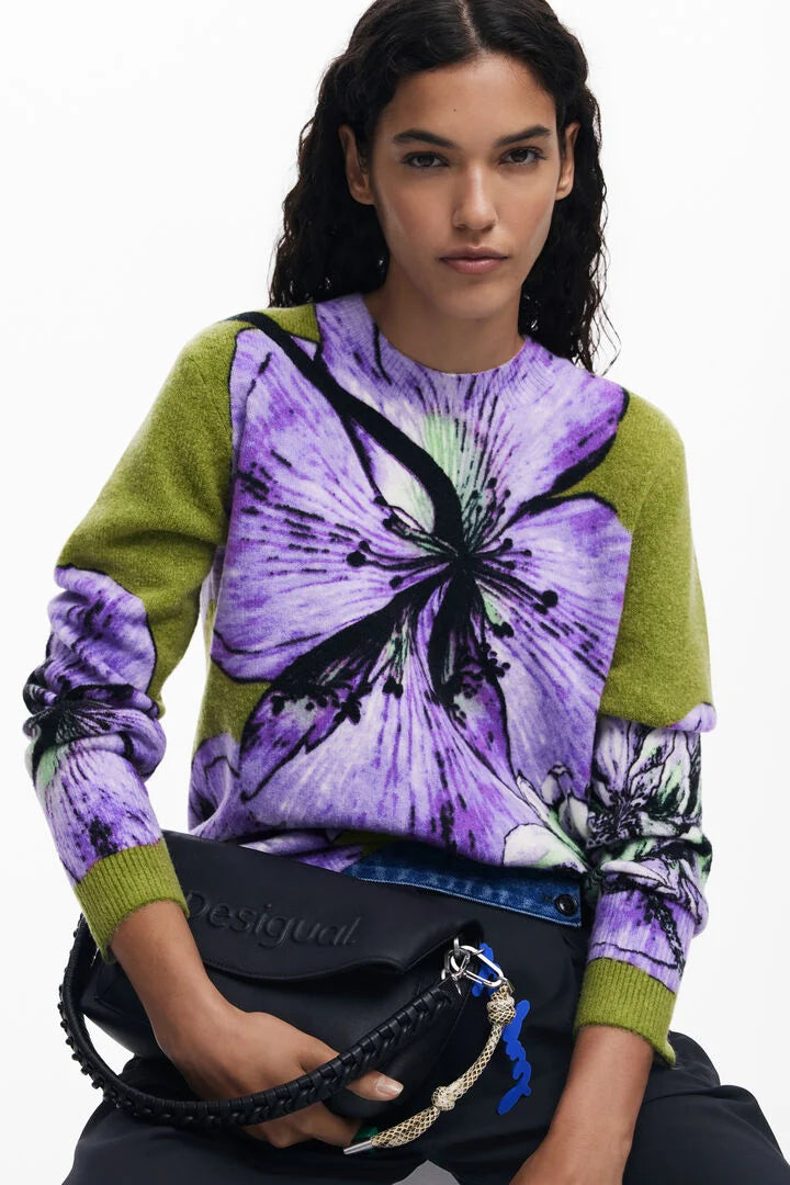 Orquidea Sweater, Multicolor