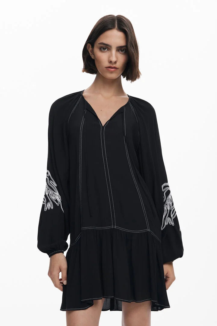 Silvianegro Dress, Black