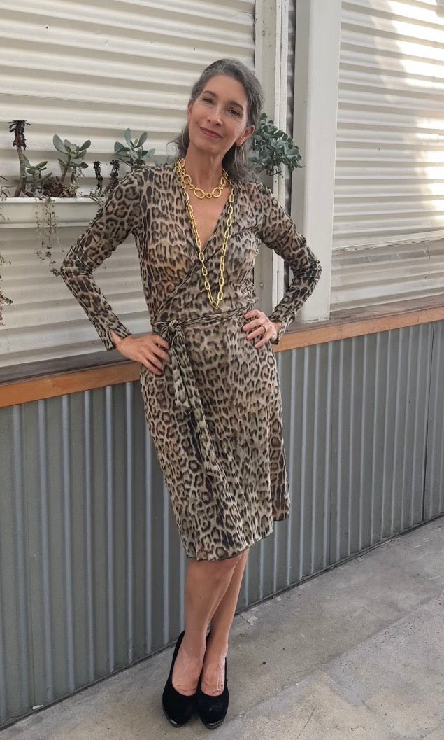 Shade Wrap Dress,Reversible