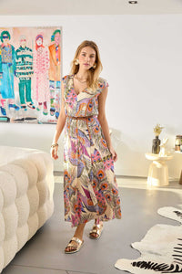 Panier Dress, Ecru