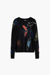 Arty Sweater, Black