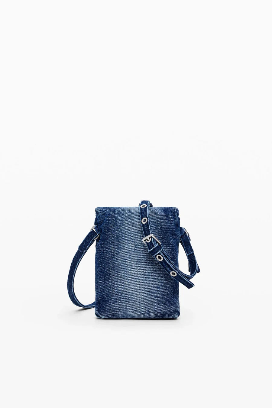 Mone Half Logo Denim Venecia Bag