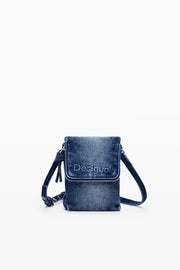Mone Half Logo Denim Venecia Bag
