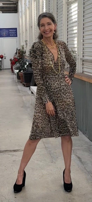 Shade Wrap Dress,Reversible