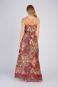 Paolina Dress, Fuchsia