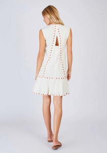 Clara Embroidered Dress