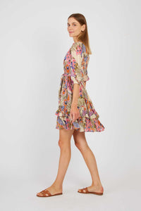 Paola Dress -Ecru
