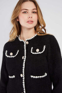 Bali Cardigan -  Black