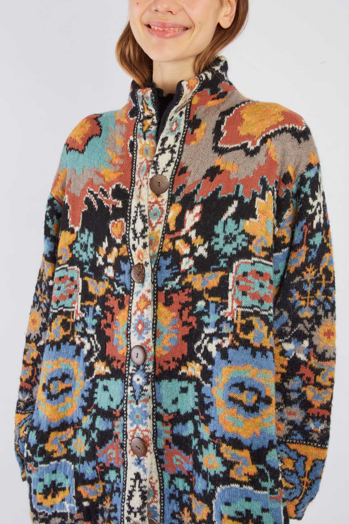 Barbades Sweater Coat, Black