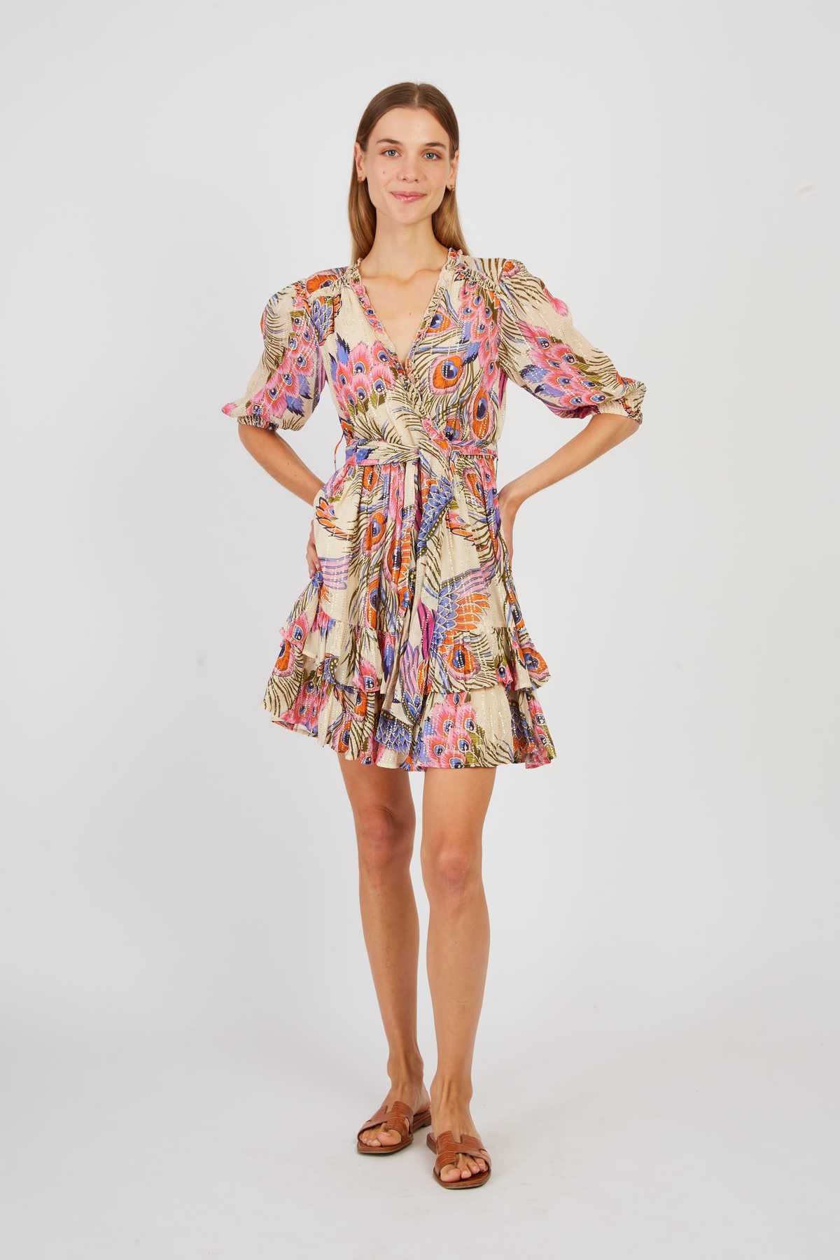 Paola Dress -Ecru