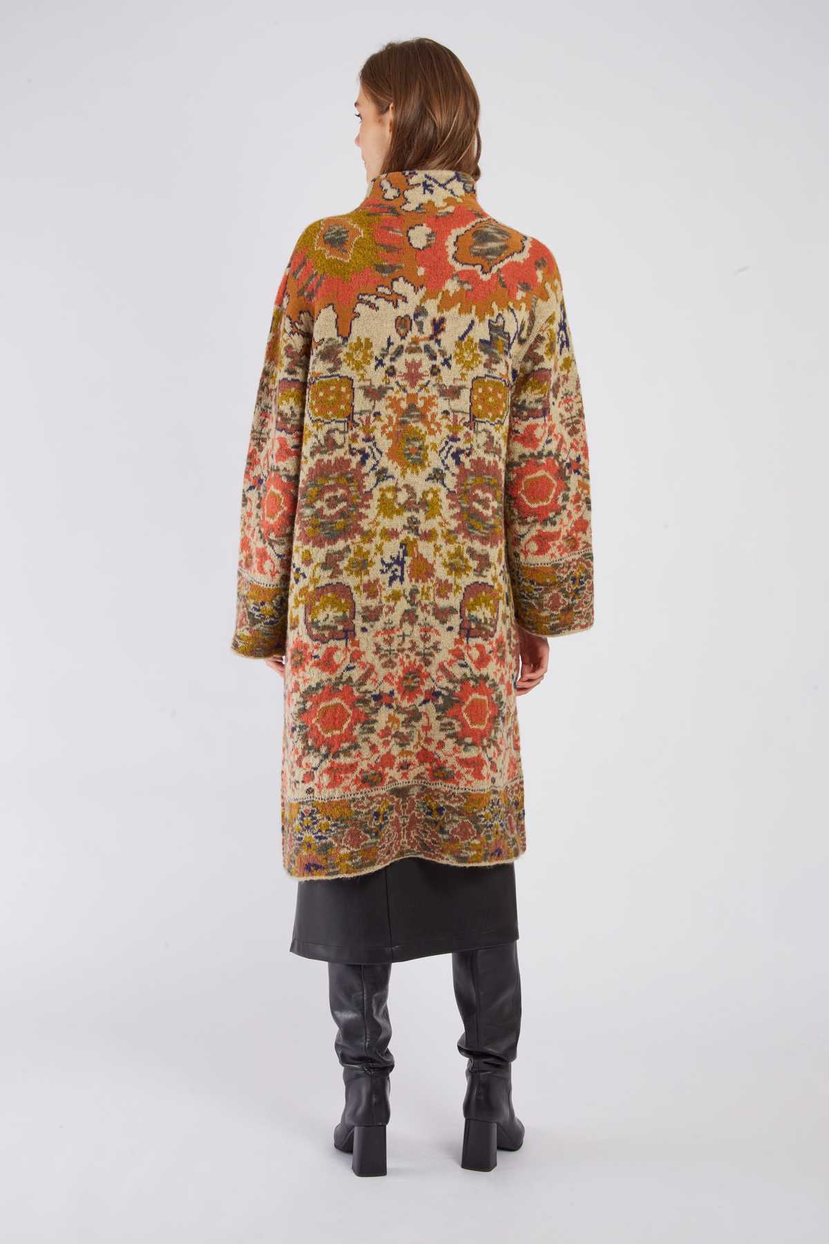 Barbades Sweater Coat, Beige