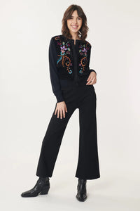 Lindsey  Embroidered Cardigan