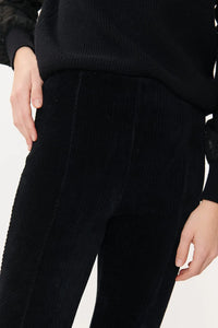 Ragtime Corduroy Flare - Black