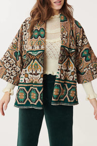 Cheyenne quilted Jacket - Leaf