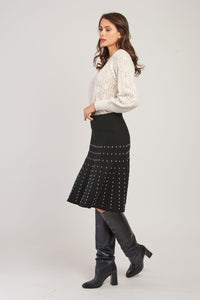 Giacomo Dots  Flare Skirt