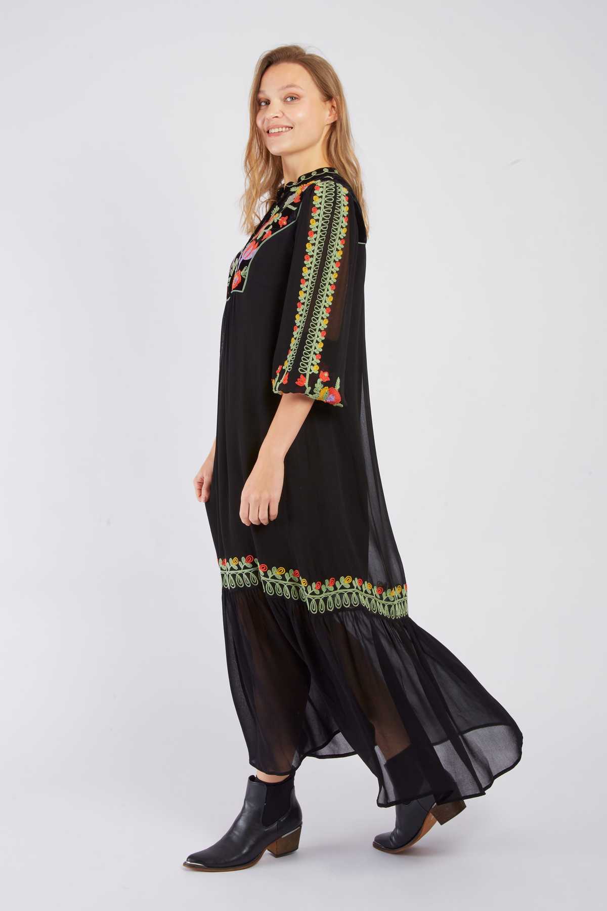 Eliane Embroidered Dress