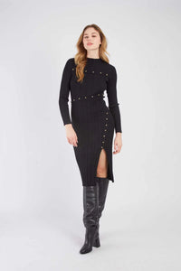 Cleo Dress, Black
