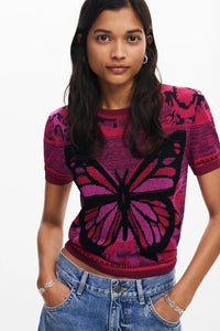 Butterfly TShirt Red