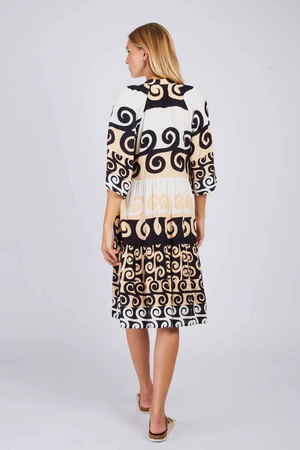 Paprika Dress, Ecru