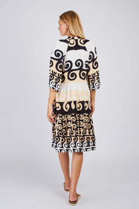 Paprika Dress, Ecru