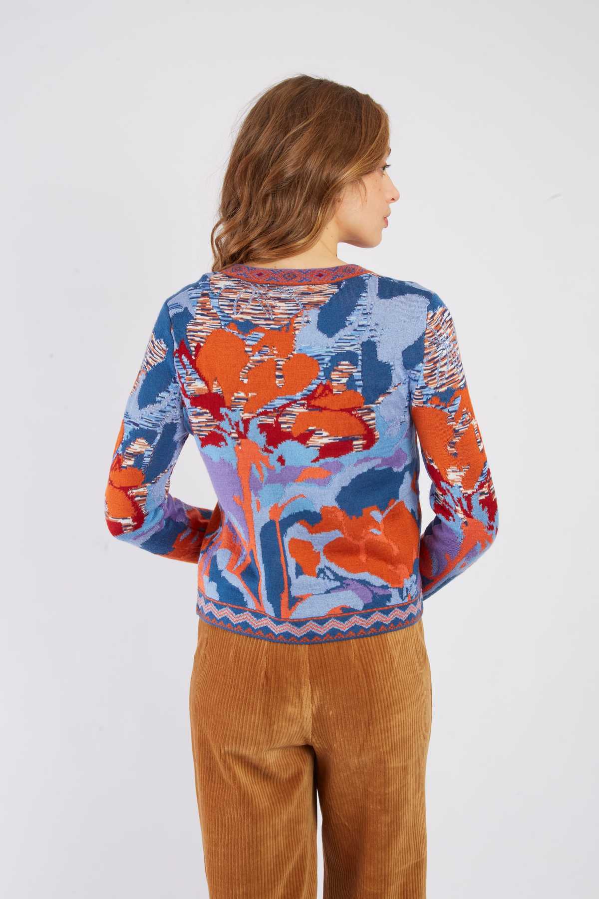 Bandol Cardigan, Blue