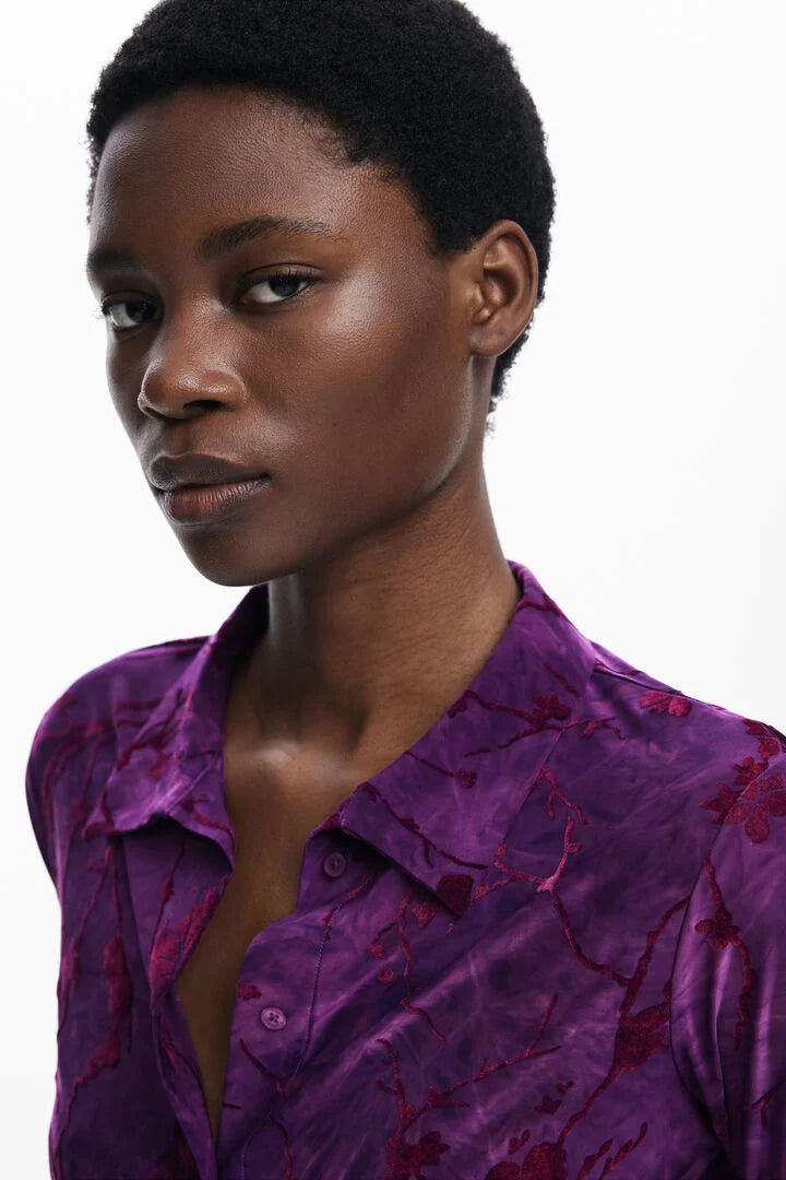 Alina Shirt, Purple