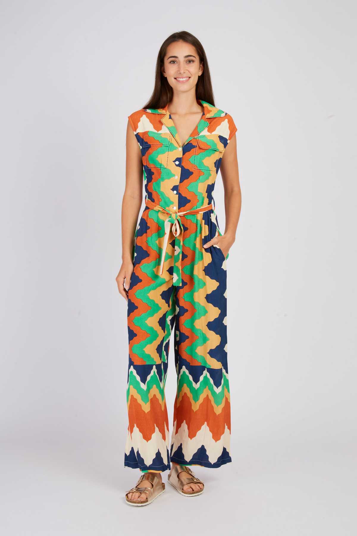 Yellowstone Jumpsuit, Green