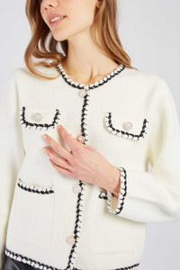 Bali Cardigan - Ecru