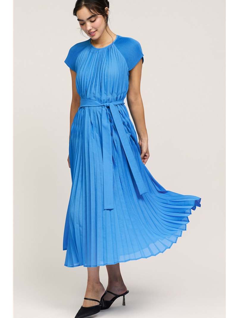 Kendal Dress, Azure Blue