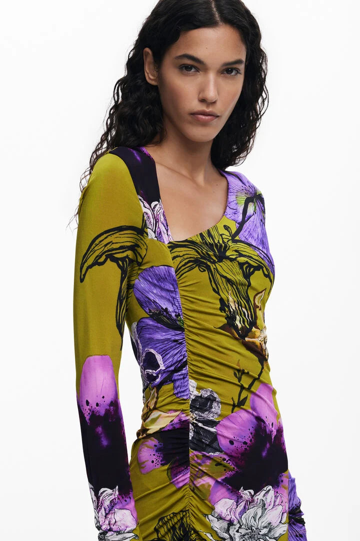 Lacroix Neckline Dress