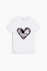 Letter Core T-shirt, White