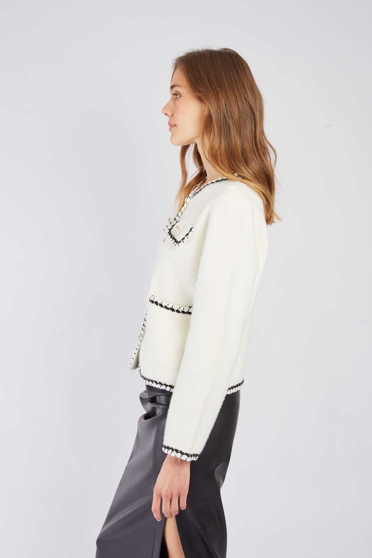 Bali Cardigan - Ecru