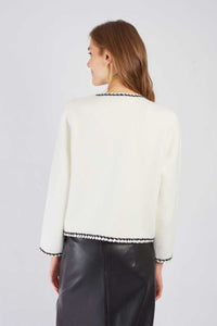 Bali Cardigan - Ecru