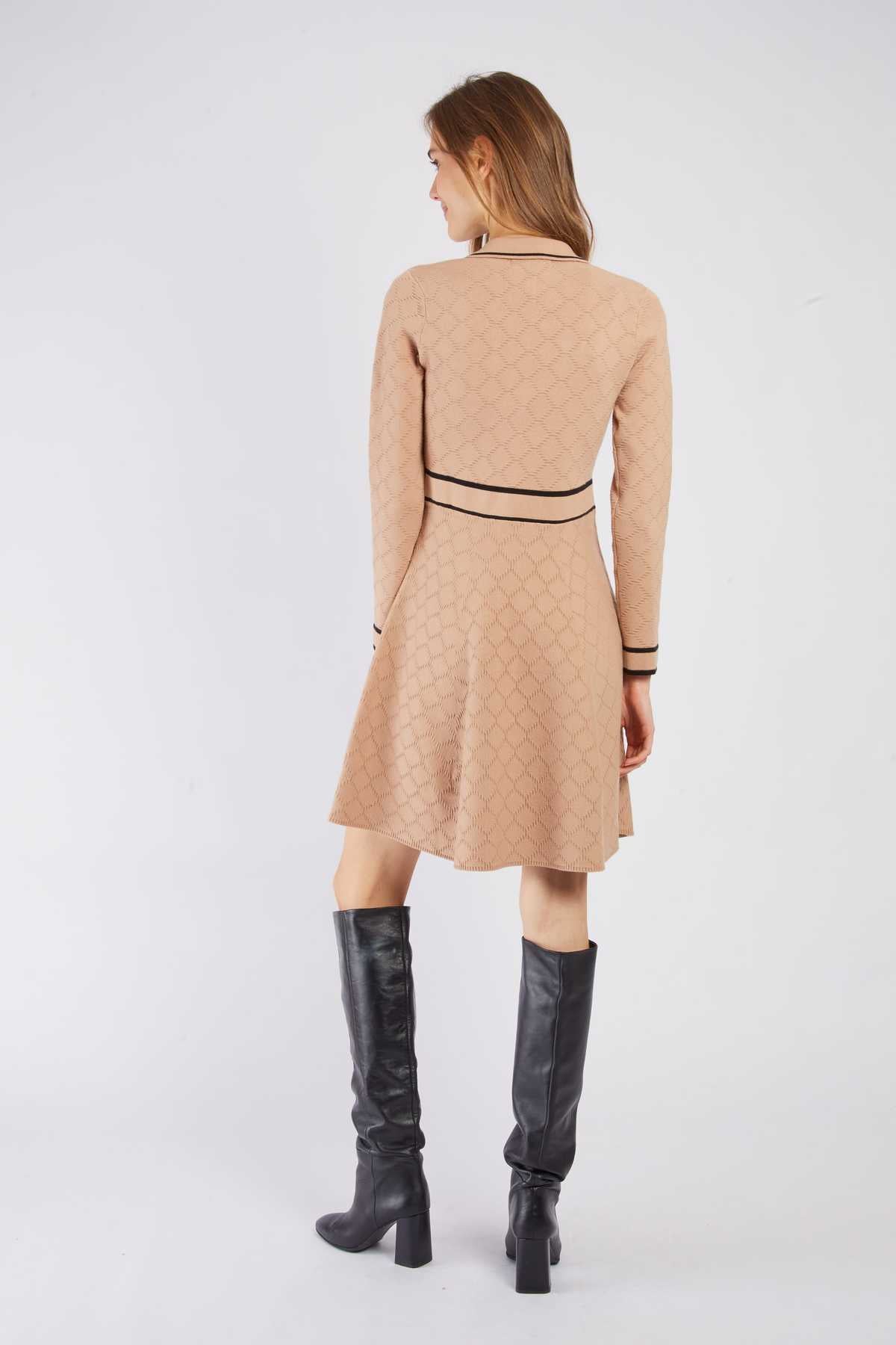Candice Dress, Beige