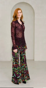 Burnout Velvet Shirt
