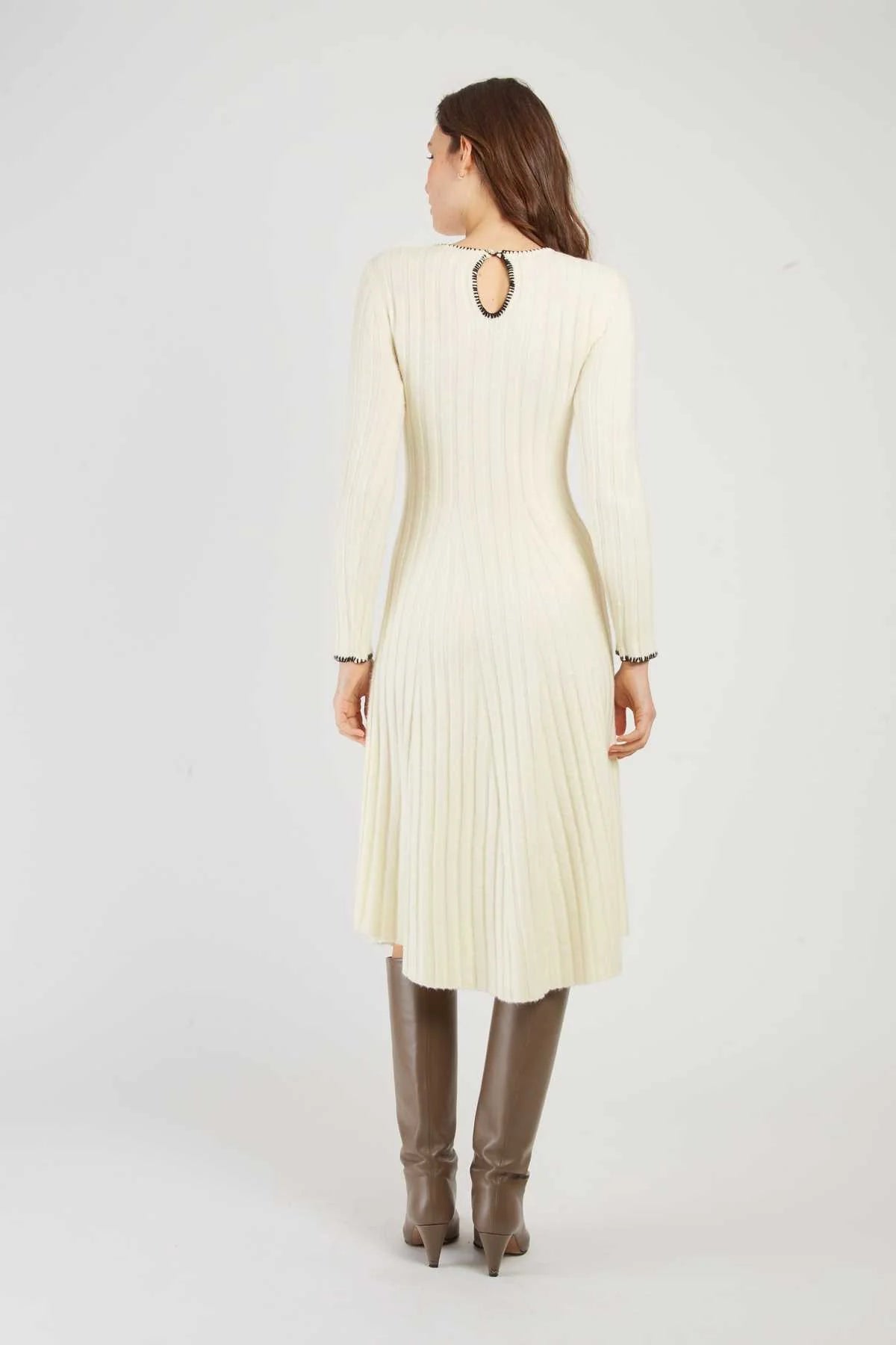 Cathrine Dress, Ecru
